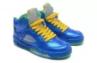 nouveau jordan 5 air 2019U femme chaussures limited edition francaise hot sale bleu